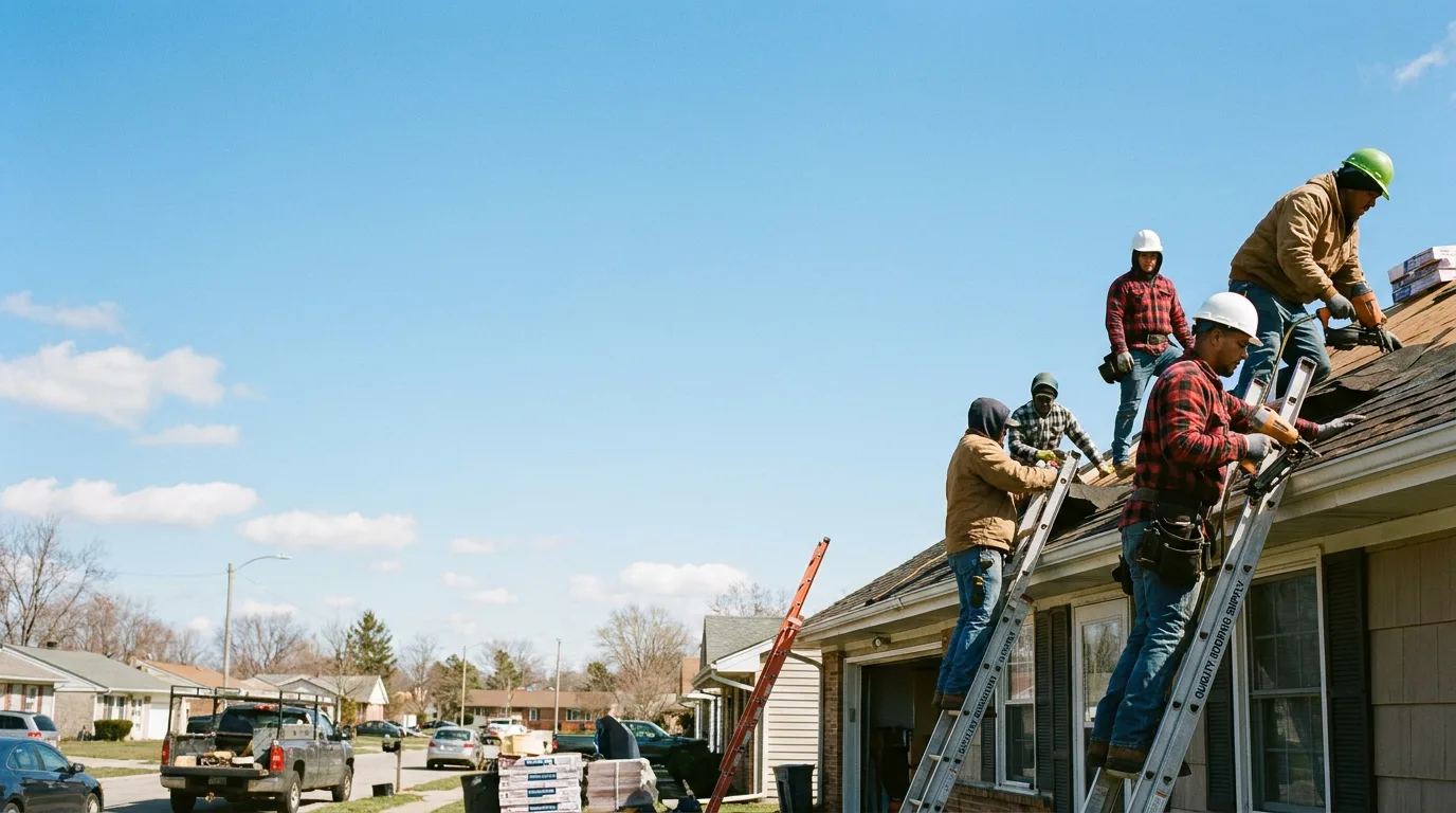 Roofing in Woodsfield, OH near me